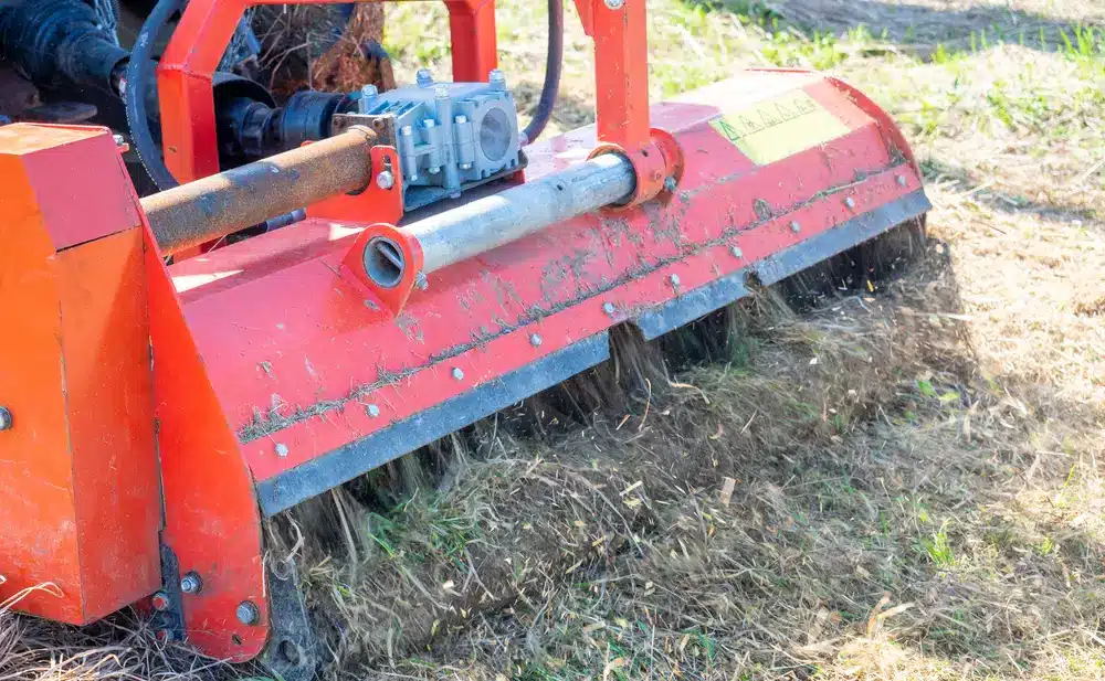 forestry mulchers on farmland