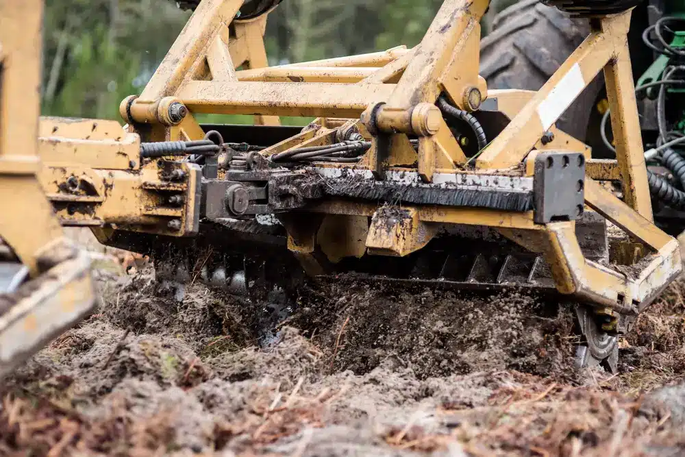 New or used forestry mulcher