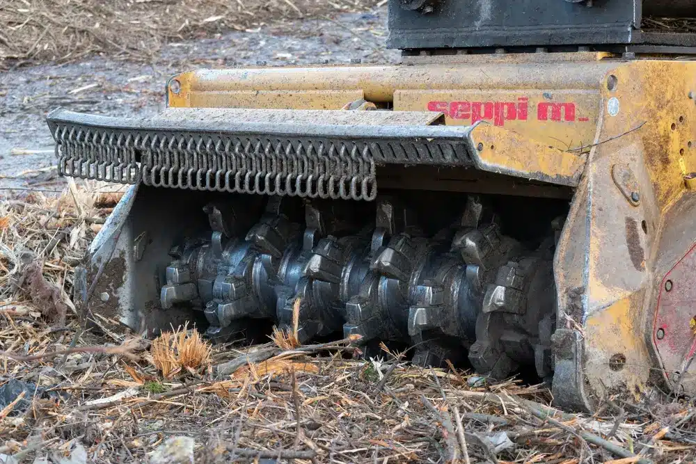 evaluate a used forestry grinder
